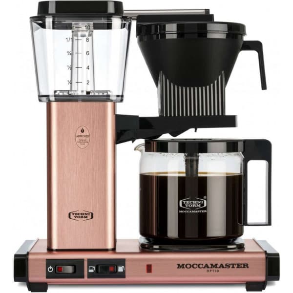 Moccamaster Optio -kaffebryggare, roséguld