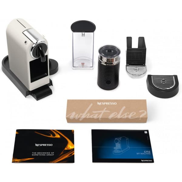 Nespresso Citiz & Milk kapselmaskine, hvid