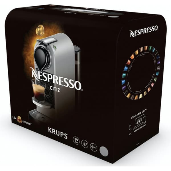 Nespresso Citiz -kapselmaskine, rød