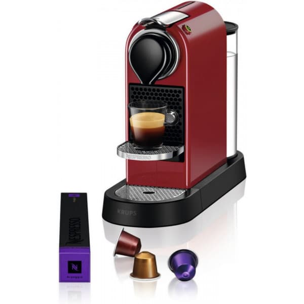Nespresso Citiz -kapselmaskine, rød