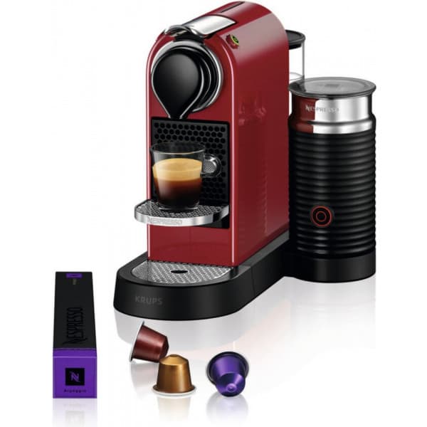 Nespresso Citiz & Milk -kapselmaskin, röd XN7615