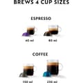Miniatyrbild 5 av 6: Nespresso Vertuo POP ENV90.Y -kapselmaskin, gul
