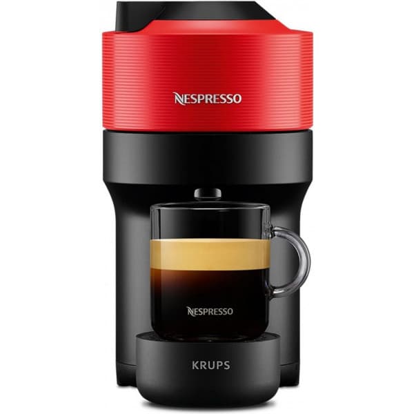 Nespresso Vertuo POP XN920510WP -kaffekapselmaskine, rød/sort