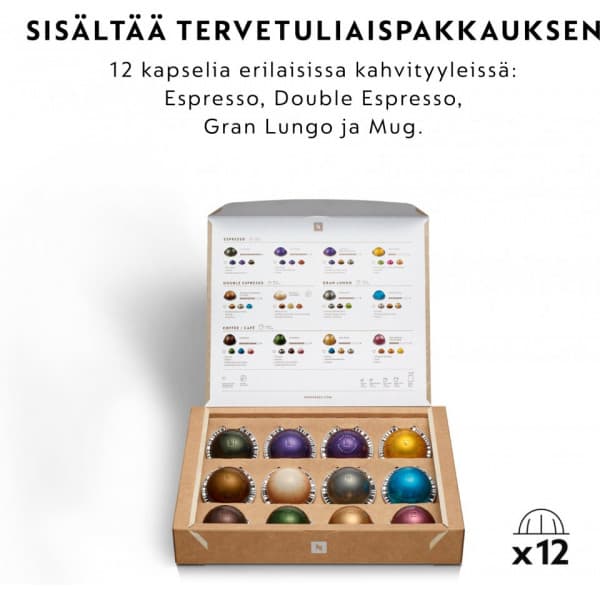 Nespresso Vertuo POP XN920410WP -kaffekapselmaskine, grøn/sort
