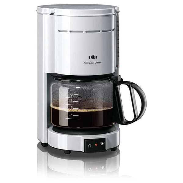 Braun Dryp Kaffemaskine Kf 47/1 Classic Hvid One Size / EU Plug