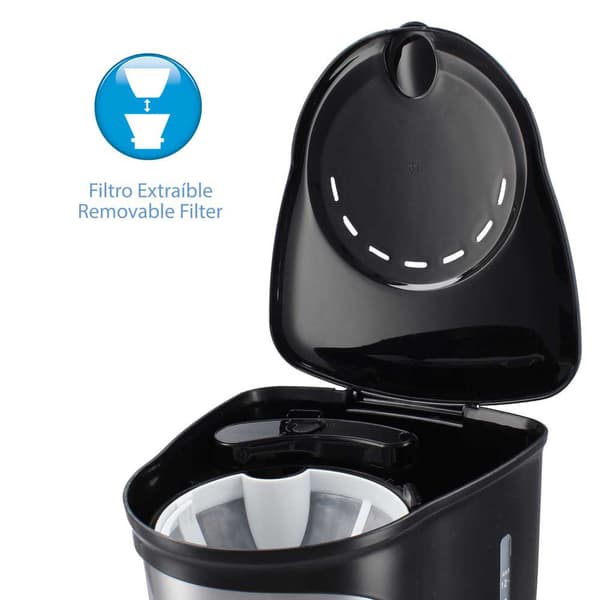 Tm Electron Dropp Kaffebryggare Tmpcf005 12 Koppar 1.5l 1000w Silver