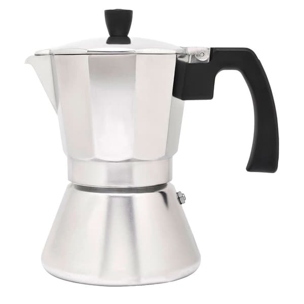 Leopold Vienna Aluminium Kopper Italiensk Kaffemaskine 6 Søvfarvet