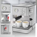 Miniatyrbild 8 av 8: Profi Cook PC-ES 1209 Espressomaskin med filterhållare Rostfritt stål 850 W