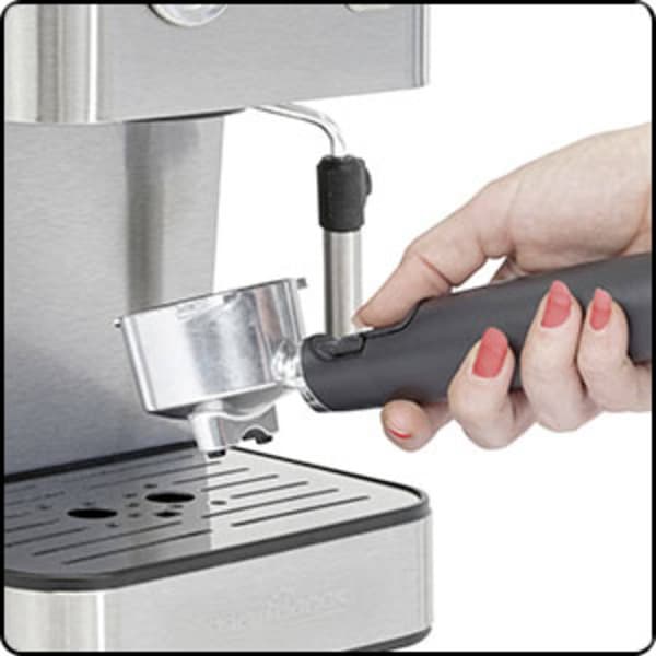 Profi Cook PC-ES 1209 Espressomaskin med filterhållare Rostfritt stål 850 W