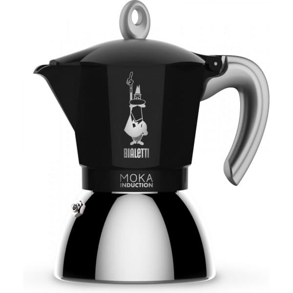 Bialetti Moka Induktion Sort 6 -kaffekande, 6 kopper