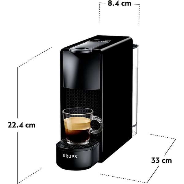 Krups Kapsler Kaffemaskine Xn 1108 Essenza Mini Sort One Size / EU Plug