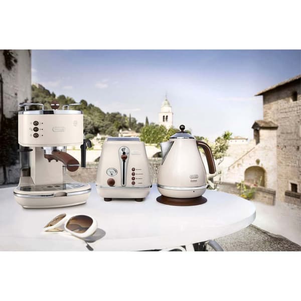 Delonghi Espresso-kahvinkeitin Icona Vintage Beige One Size / EU Plug