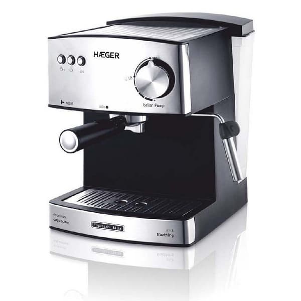 Haeger Espresso -kahvinkeitin D´italia Hopeinen One Size / EU Plug
