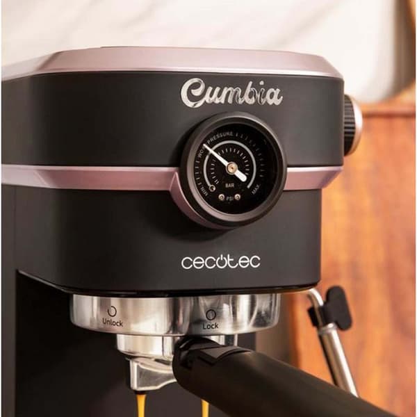 Cecotec Espresso Kaffemaskine 890 Rose Pro 1 L Søvfarvet
