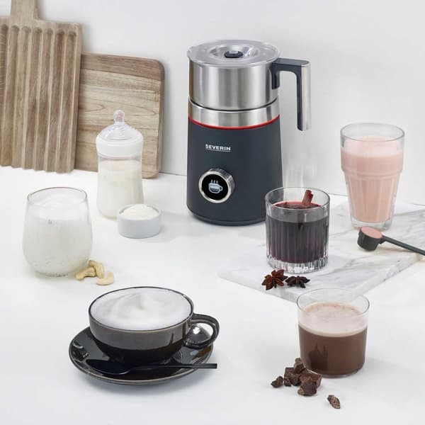 Severin Mælkeskummer Og Varmere Sm 3587 700ml Sort