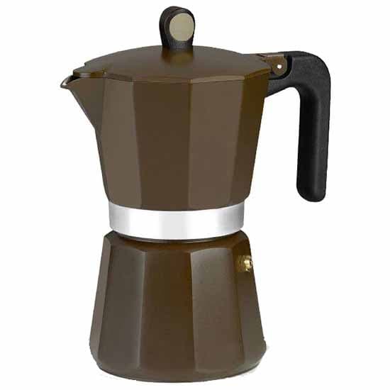 Monix Italiensk Kaffebryggare M671012 12 Koppar Guld One Size / EU Plug