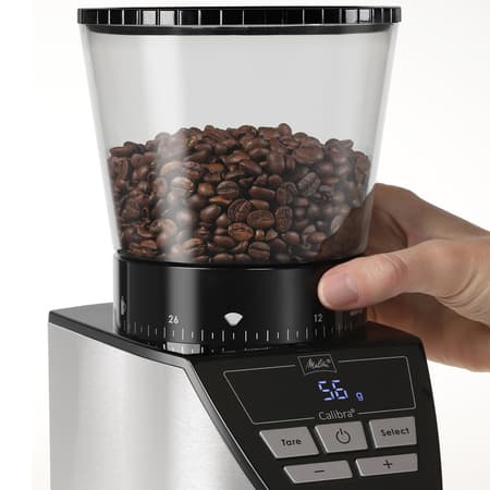 Melitta Calibra - Automatisk kværn med vægt