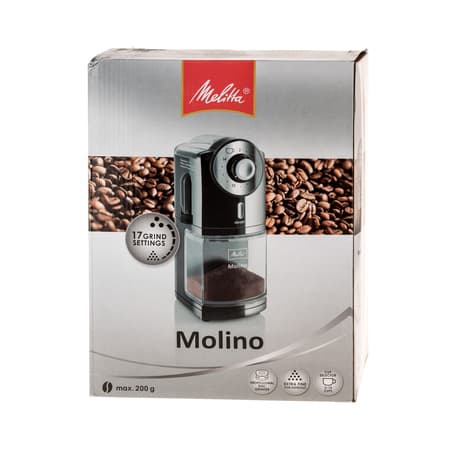 Melitta Molino - Automatisk kvarn - Svart