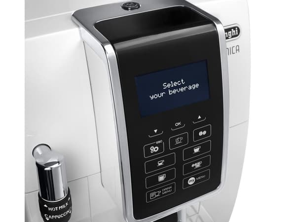 DeLonghi ECAM 350.35.W espressomaskin (1450W; vit)