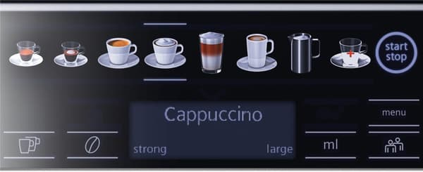 SIEMENS TE 657319RW espressomaskin