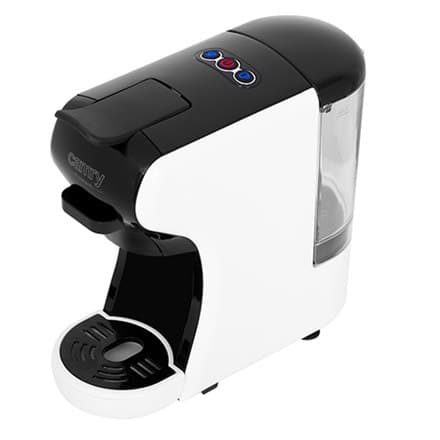 Camry | Multikapsel espressomaskine | CR 4414 | Pumpetryk 19 bar | Jord/kapsel | 1450 W | Hvid sort