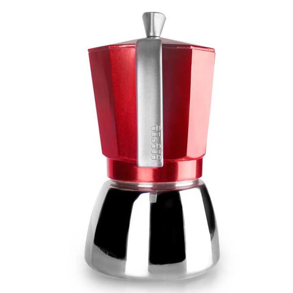 Ibili Elba Red Espressomaskine 12 Kopper