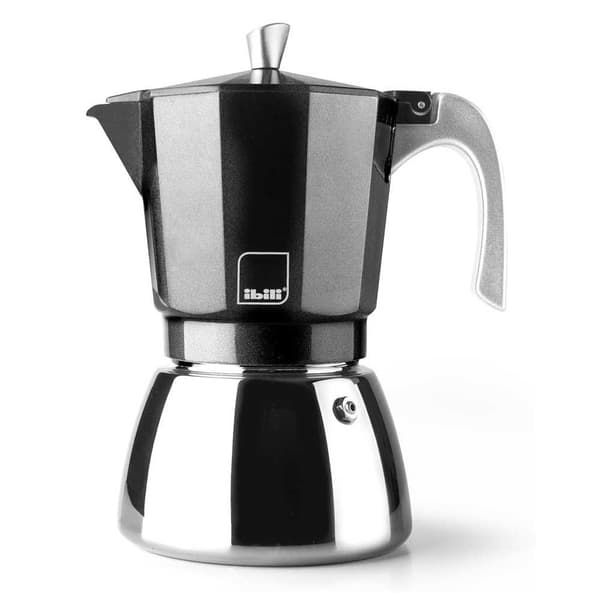 Ibili Elba Black Espressomaskin 12 Koppar  One Size / EU Plug