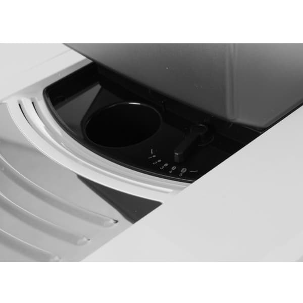 One Touch automatisk kaffemaskin med mjölkbehållare 600ml SILVER Hendi 208984