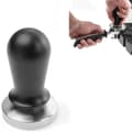 Miniatyrbild 1 av 6: Tamper, fjäderbelastad, dynamometrisk kaffetamper, dia. 58 mm
