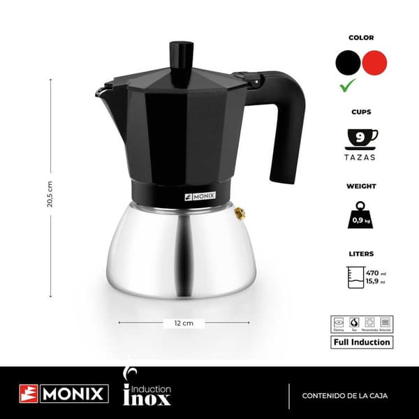Monix M863009 Italiensk Kaffemaskine