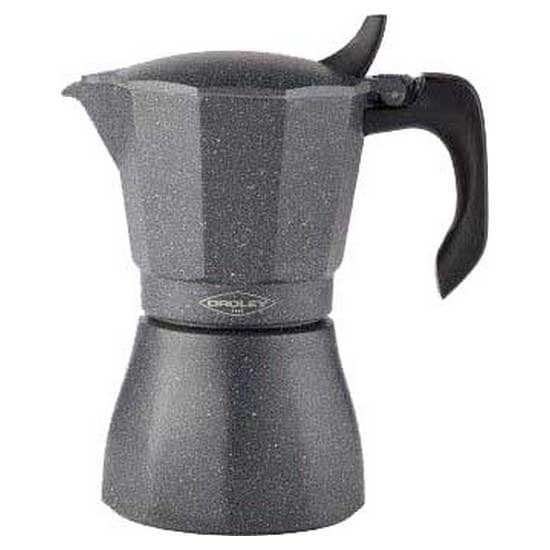 Oroley Italiensk Kaffemaskine Petra 12 Kopper Grå One Size / EU Plug