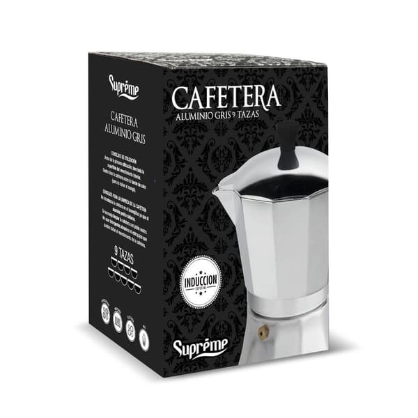 Supreme Induktionskaffemaskine 9 Kopper