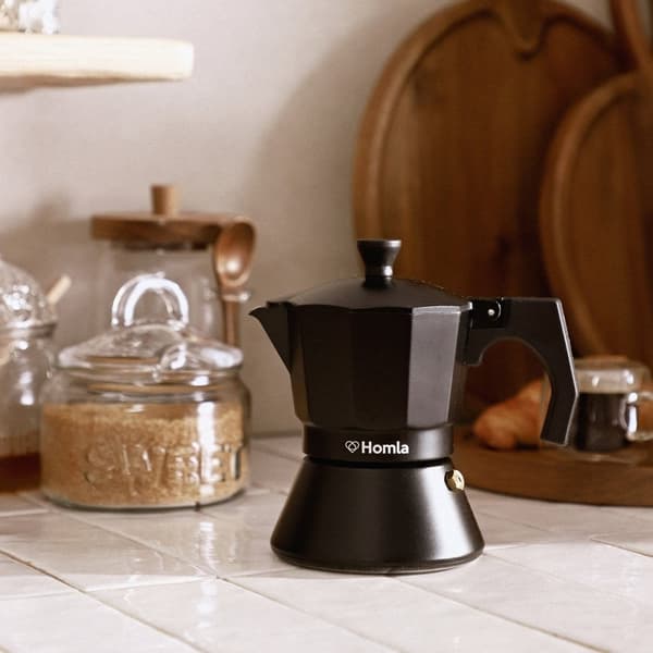Kaffemaskine | MIA MOKKA | sort | 3 kopper | 946619
