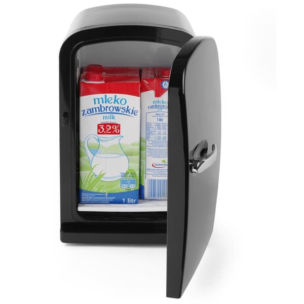 Kaffemælk køleskab sort 6L Hendi 943434