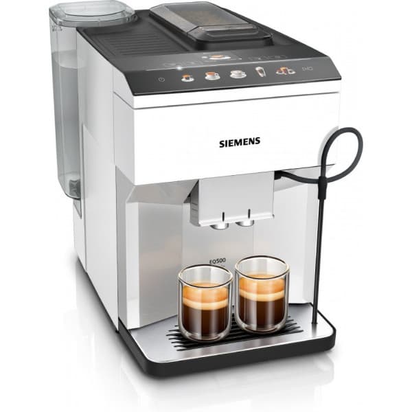 Siemens TP515R02 EQ500 kaffemaskin, vit