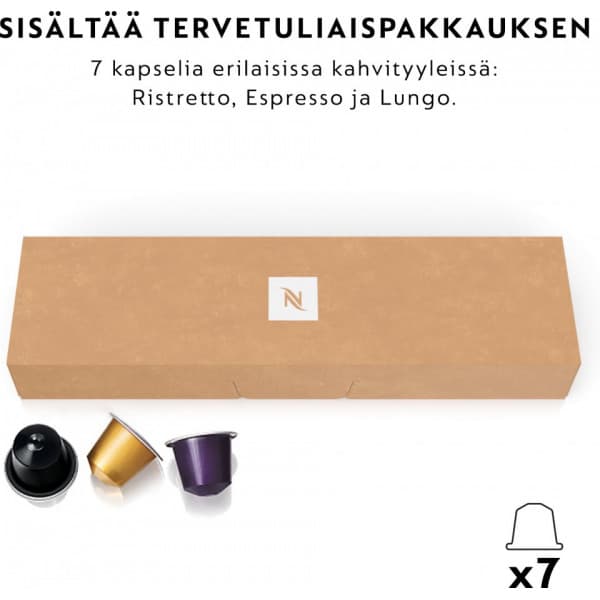 Nespresso Citiz Platinum & Milk kapselikeitin