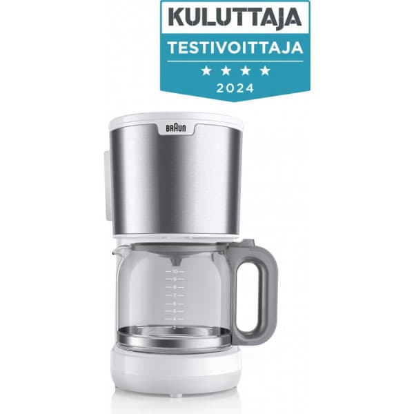 Braun KF1500WH PurShine kahvinkeitin