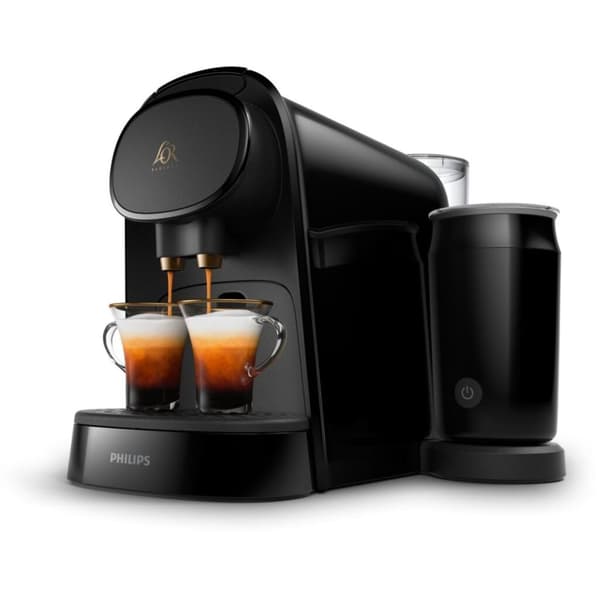 Philips L'OR BARISTA LM8014/60 kaffekoppsmaskin med mjölkskummare svart