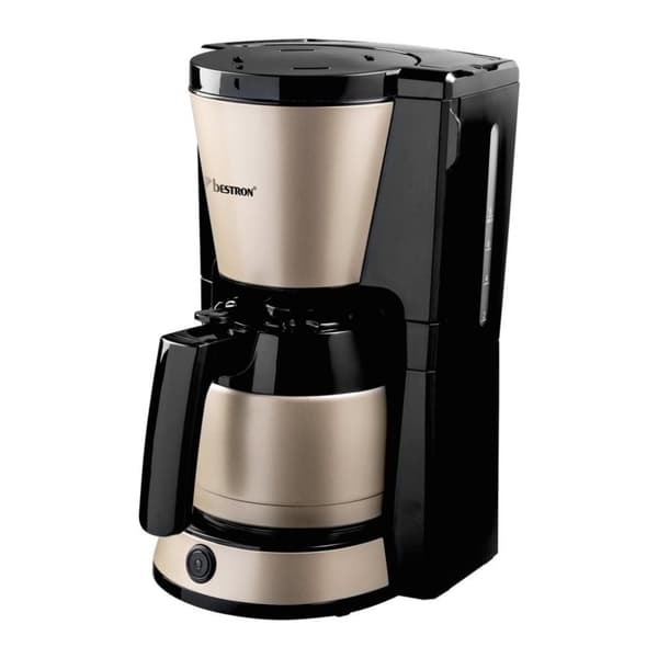 Bestron ACM1000SAT Satin Collection Kaffebryggare Beige/Svart