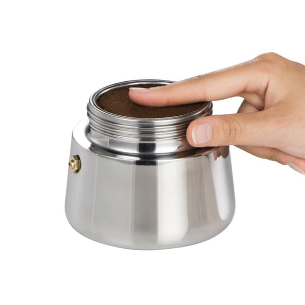 Xavax Espressomaskine lavet af rustfrit stål 250 ml Velegnet til induktion