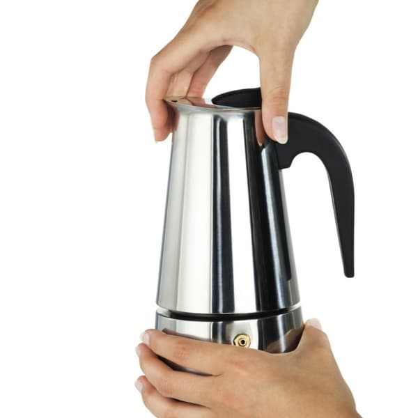 Xavax Espressomaskine lavet af rustfrit stål 250 ml Velegnet til induktion