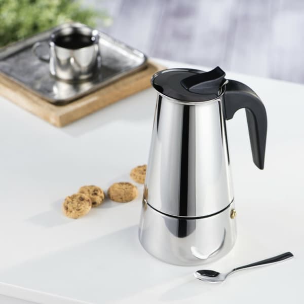 Xavax Espressomaskine lavet af rustfrit stål 250 ml Velegnet til induktion
