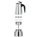 Miniatyrbillede 2 af 9: Xavax Espressomaskine lavet af rustfrit stål 250 ml Velegnet til induktion