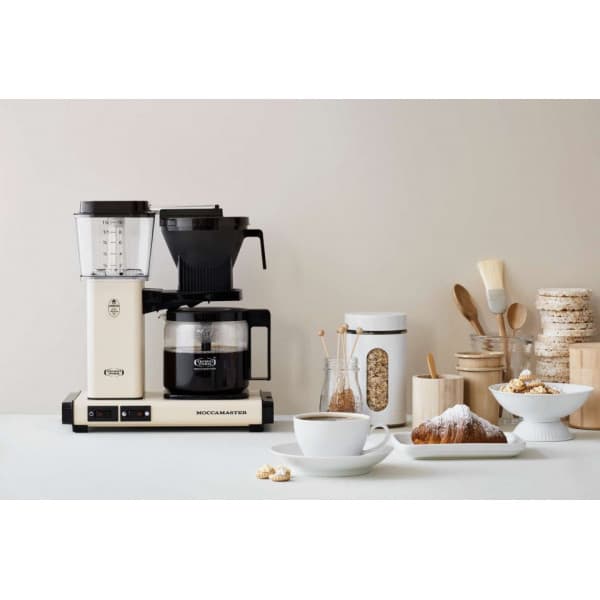 Moccamaster Automatic -kahvinkeitin, Light Ivory