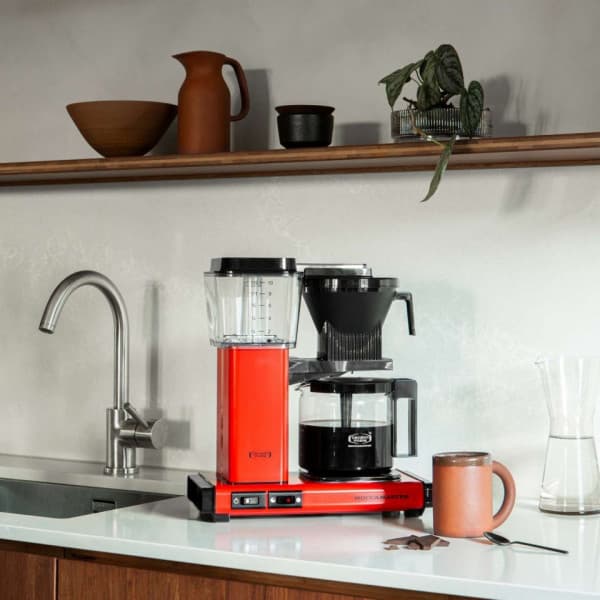 Moccamaster Automatic -kaffebryggare, röd