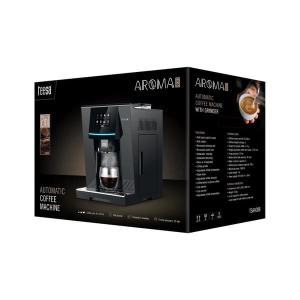Automatisk kaffemaskin med kvarn TEESA AROMA 800