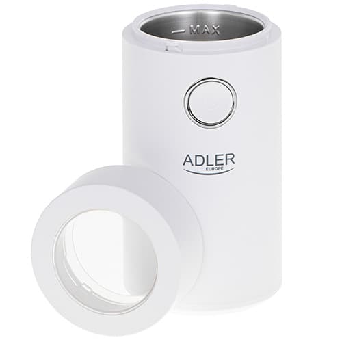 AD 4446 hvid sølv kaffekværn