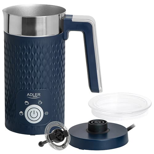 AD 4494 mørkeblå mælkeskummer - opskumning og opvarmning (latte og cappuccino)