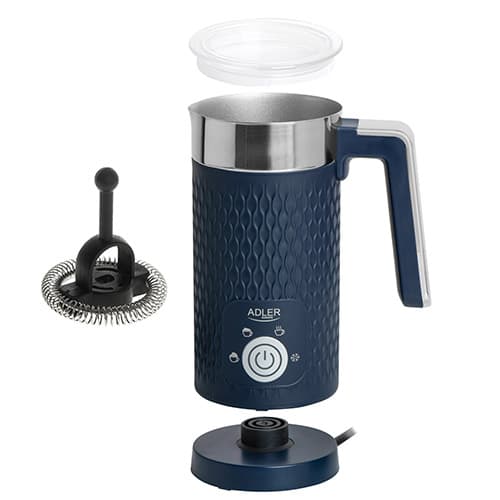 AD 4494 mørkeblå mælkeskummer - opskumning og opvarmning (latte og cappuccino)