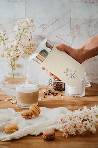 AD 4495 mælkeskummer - opskumning og opvarmning (latte og cappuccino)
